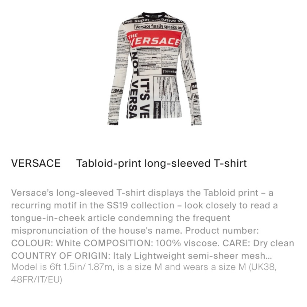 Versace top - Picture 6 of 6